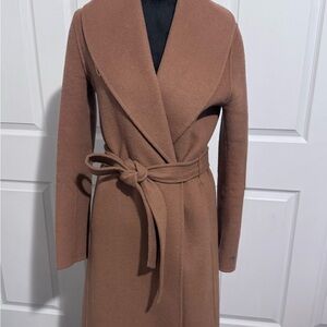 Soia & Kyo Belted wool Coat Eleonore